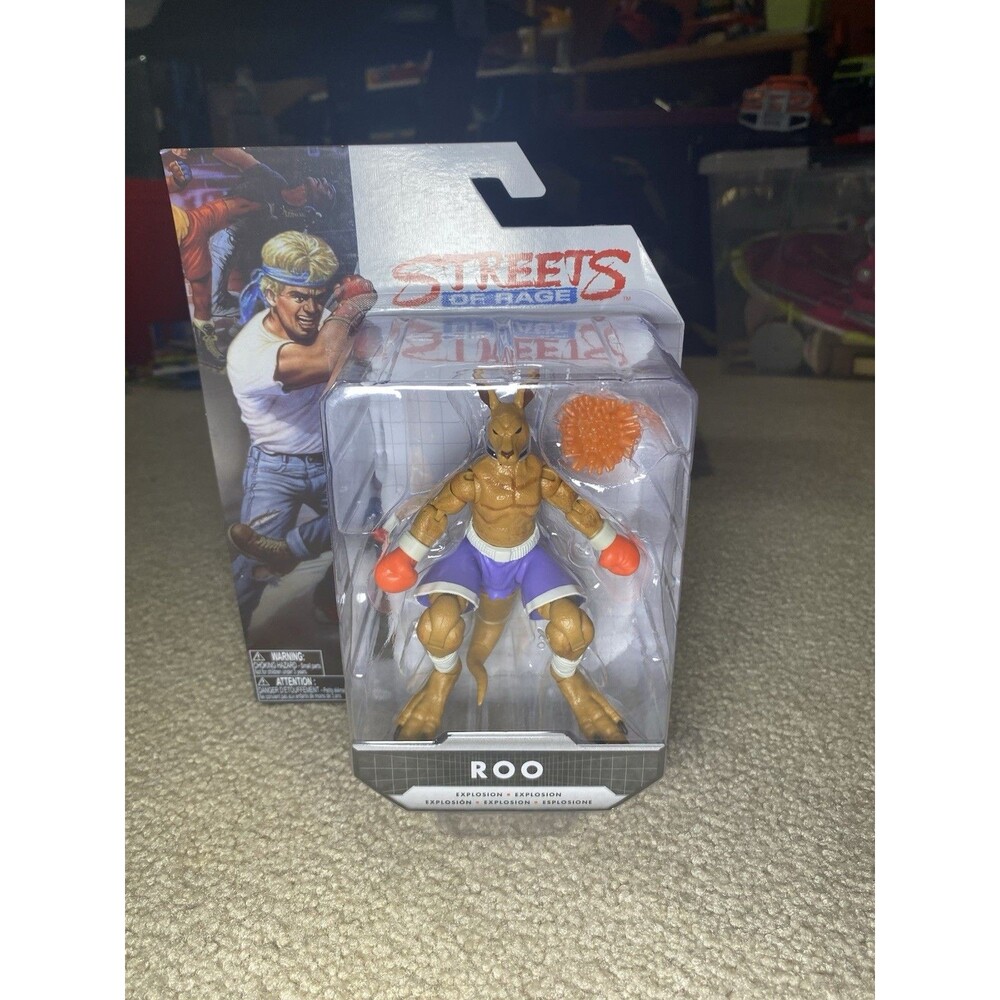 Sega Streets of Rage Roo Action Figure Jakks Pacific 4" New Sealed